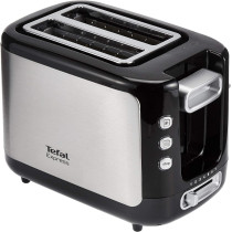 Tefal Toaster, Express Browning Toasting, 2 Slots, Stainless Steel, Tt365027, 1 Year Warranty
