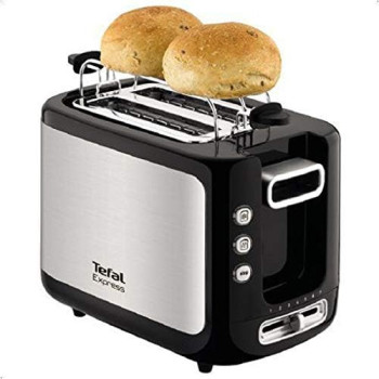 Tefal Toaster, Express Browning Toasting, 2 Slots, Stainless Steel, Tt365027, 1 Year Warranty
