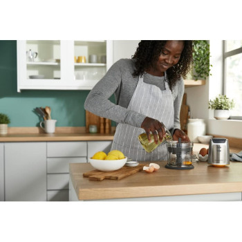 Kenwood Chopper 500W Electric Food Chopper With 2 X 500Ml Bowl, Dual Speed, Stainless Steel Quad Blade, Multi Mayo Mayonnaise Attachment, Spatula, Ice Crush Function Chp61.200Wh White, 1 Year Warranty