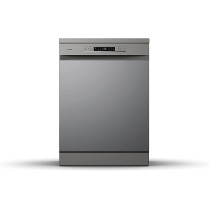 Hisense Dishwasher Free Standing 13 Place Setting With 8 Programs Silver-HS622E90G-1 Years Full And 5 Years Compressor Warranty