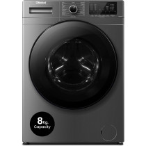 Nobel Front Load Washing Machine With 8 Kg Capacity And 1200 RPM, Grey, 1 Year Warranty