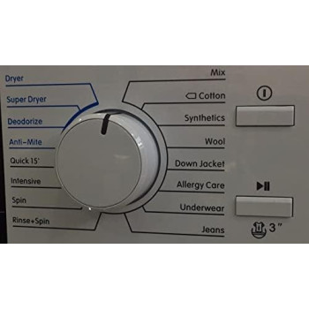 Westpoint Washer Dryer 8 5 Kg, Fully Automatic Front Load Combo Wash And Dry, 8 Kg Wash And 5 Kg Dry, 1400 Rpm, 12 Wash Programs, Quick Wash In 15Min And 4 Drying Programs - WDMT-81420E, 1 Year Warranty