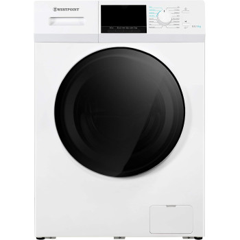 Westpoint Washer Dryer 8 5 Kg, Fully Automatic Front Load Combo Wash And Dry, 8 Kg Wash And 5 Kg Dry, 1400 Rpm, 12 Wash Programs, Quick Wash In 15Min And 4 Drying Programs - WDMT-81420E, 1 Year Warranty