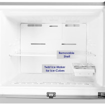 Super General 750 Litres Gross Double Door Refrigerator-Freezer, No-Frost, Interior LED, Lock And Key, Inox, SGR-845-SS, 83.4 X 82 X 184.1 Cm, 1 Year Warranty