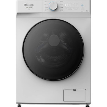 Super General 12 Kg Front Loading Washing Machine SGW-12500-HD, 1400 RPM Washer, Energy-Efficient, Hidden LED-Display, Silver, 15 Programs, 1 Year Warranty