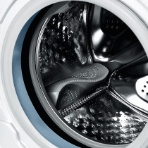 Super General 8 Kg Front Loading Washing Machine SGW-8400-CRMS, 1400 RPM Washer, Water-Saving, Energy-Efficient Front-Loader, Silver, 16 Programs, 1 Year Warranty