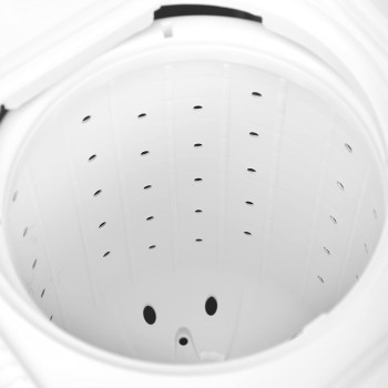 Super General 6 Kg Twin-Tub Semi-Automatic Washing Machine, White, Efficient Top-Load Washer With Lint Filter, Spin-Dry, SGW-60, 73.5 X 51.2 X 100.5 Cm, 1 Year Warranty