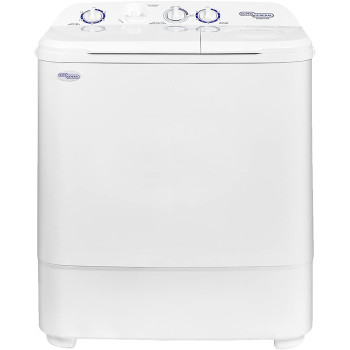 Super General 6 Kg Twin-Tub, Semi-Automatic Washing Machine, White, Efficient Top-Load Washer With Low Noise Gear Box, Spin-Dry, SGW-610-X, 75 X 44 X 89 Cm, 1 Year Warranty