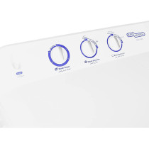 Super General 14 Kg Twin-Tub Semi-Automatic Washing Machine, White, Efficient Top-Load Washer With Lint Filter, Spin-Dry, SGW-150-N, 99.5 X 55.5 X 115.5 Cm, 1 Year Warranty
