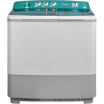 Super General 18 Kg Twin-Tub Semi-Automatic Washing Machine, Light Grey Green, Efficient Top-Load Washer With Lint Filter, Spin-Dry, SGW-1800, 105.6 X 63.9 X 121.5 Cm, 1 Year Warranty