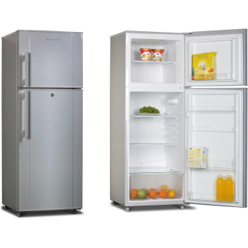Westpoint 240 Litres Double Door Defrost Refrigerator 2 Star Esma Rated With Lock And Light One Year Warranty Silver - WRN-2417EI