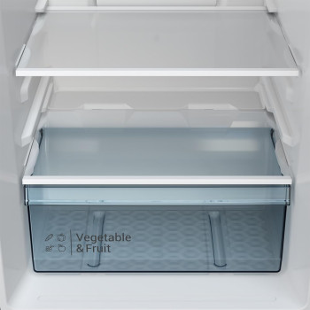 Hitachi 380L Gross, Net 260L, Top Mount Double Door Refrigerator, No Frost Fridge Freezer, High Power, 10 Year Warranty on Inverter Compressor, Door Alarm-LED Light, Twist Ice Tray, Inox-HRTN5275MFXAE