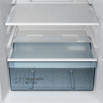 Hitachi 380L Gross, Net 260L, Top Mount Double Door Refrigerator, No Frost Fridge Freezer, High Power, 10 Year Warranty on Inverter Compressor, Door Alarm-LED Light, Twist Ice Tray, Inox-HRTN5275MFXAE