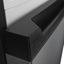 Hitachi 380L Gross, Net 260L, Top Mount Double Door Refrigerator, No Frost Fridge Freezer, High Power, 10 Year Warranty on Inverter Compressor, Door Alarm-LED Light, Twist Ice Tray, Inox-HRTN5275MFXAE