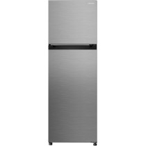 Hitachi 380L Gross, Net 260L, Top Mount Double Door Refrigerator, No Frost Fridge Freezer, High Power, 10 Year Warranty on Inverter Compressor, Door Alarm-LED Light, Twist Ice Tray, Inox-HRTN5275MFXAE