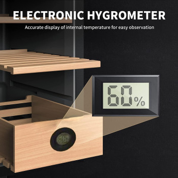 Tdoo Household Glass Door Wine Cooler Fridge Beverage Drinks Refrigerator Cooler Mini Small Bar Fridge Refrigerator Wine Cellar For Bedroom, 1 Year Warranty