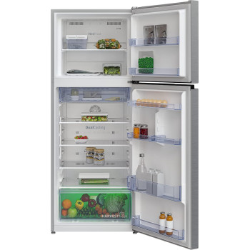 Beko Refrigerator 409 Litre Gross, Neo Frost, Prosmart Inverter, Compressor, Cool Room,Brushed Silver-RDNT401XS, Min 1 Year Manufacturer Warranty