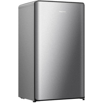 Hisense 106 Liter Refrigerator, Single Door Compact Silver Color, Model RR106D4ASU, Compressor Warranty For 10 Years