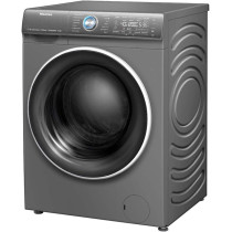 Hisense 12 Kg Front Load Washing Machine 1400 Rpm Quick Wash Drum Clean Led Display Silver-Wfqy1214Evjmt Inverter, 1 Year Warranty