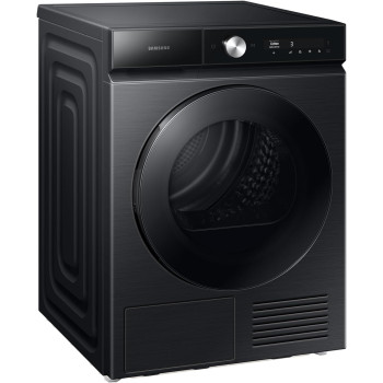 Samsung Dryer, Black 9Kg, With A+++ Energy Efficiency, Quickdrive, Ai Dry, DV90Bb9440GBGU, 20 Year Warranty On Digital Inverter Motor