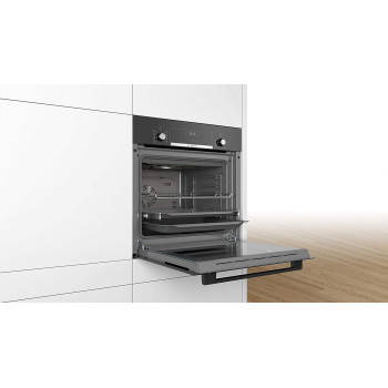 Bosch Series 4 Built-In Electric Oven, 8 Multifunction Heating Modes- HBJ538EB0M, 1 Year Warranty