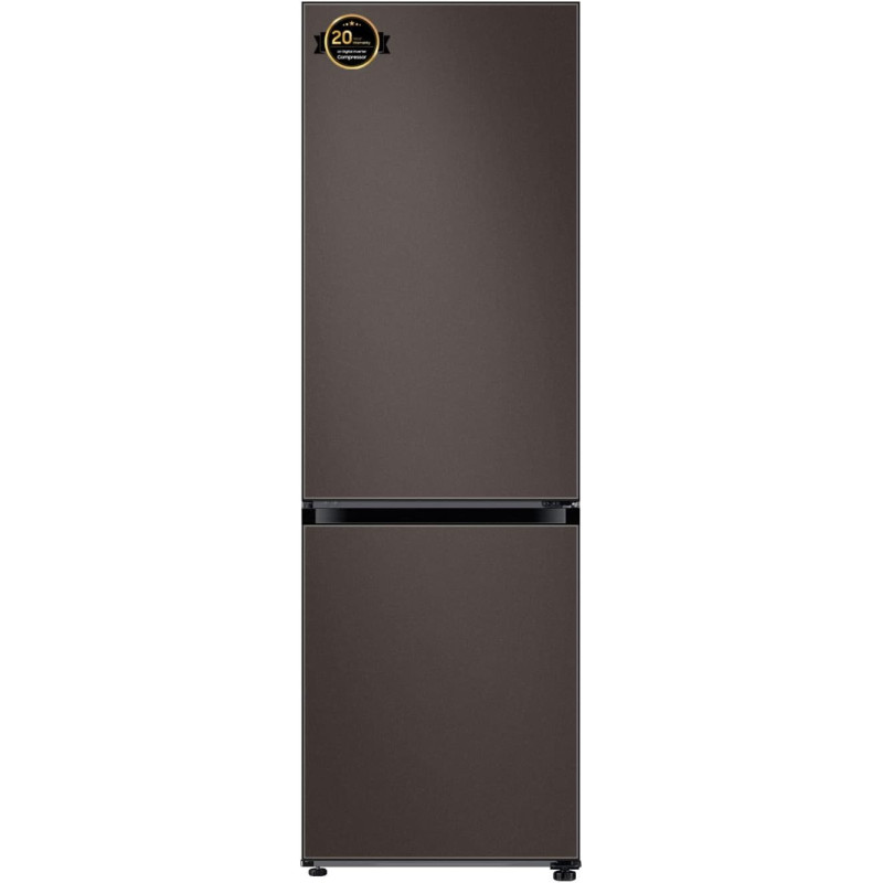Samsung 350 Litres, Bespoke Refrigerator, RB33A300405/AE, Cotta Charcoal, All Around Cooling, 20 Year Warranty On Digital Inverter Compressor