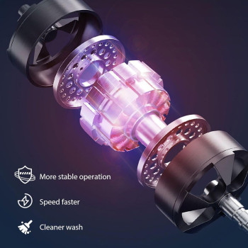 TDOO Portable Washing Machine, Tdoo Shoes Washing Machine Baby Washing Machine, Semi-Automatic Washing Machine, Blue Light Antibacterial 7.5L Capacity, Including Drain HoseSuitable For Apartment, Dorm, 1 Year Warranty