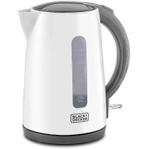 Black+Decker Cordless Electric Kettle, 2200W Power, 1.7L, With Water-Level Indicator, Removable Filter And Auto Shut-Off, 360-Degree Cord Design, Perfect For Warm Beverages, JC70-B5, 1 Year Warranty