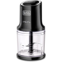 Black+Decker Vertical Chopper, 4 Blades, 500W, 500ML, Black, FC500-B5, 1 Year Warranty
