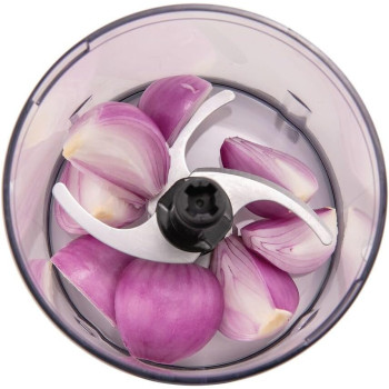 Black+Decker Vertical Chopper, 4 Blades, 500W, 500ML, Black, FC500-B5, 1 Year Warranty