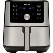 Instant Pot Vortex Plus, 1600W, 3.7L Digital Single Drawer Air Fryer With Easy To Use 6 Smart Programmes - Air Frying, Roasting, Baking, Dehydrating, Broiling, And Reheating, 2 Years Warranty