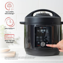 Instant Pot Duo Plus Whisper Quiet Multi-Cooker 9-In-1 Cooking Pressure Cook, Slow Cook, Rice, Steam, Saute, Yogurt, Sous Vide, Cake, And Keep Warm Dishwasher-Safe Lid, 2 Years Warranty