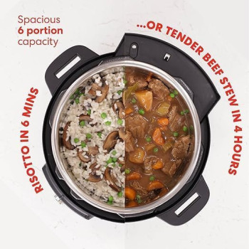 Instant Pot Duo Plus Whisper Quiet Multi-Cooker 9-In-1 Cooking Pressure Cook, Slow Cook, Rice, Steam, Saute, Yogurt, Sous Vide, Cake, And Keep Warm Dishwasher-Safe Lid, 2 Years Warranty