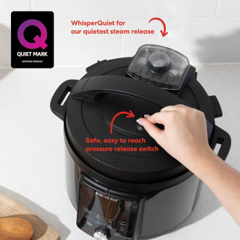 Instant Pot Duo Plus Whisper Quiet Multi-Cooker 9-In-1 Cooking Pressure Cook, Slow Cook, Rice, Steam, Saute, Yogurt, Sous Vide, Cake, And Keep Warm Dishwasher-Safe Lid, 2 Years Warranty
