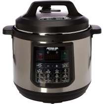 Arshia 8L Digital Pressure Cooker - Black - EP110, Min 1 Year Manufacturer Warranty