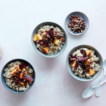 Instant Zest Rice And Grain Cooker 20 Cups Cooked (10 Cups Uncooked), 8 One Touch Smart Program, Non Stick Ceramic Inner Pot, Inp 140 5011 01 Gc, Black And Stainless Steel, 1 Year Warranty