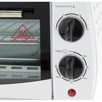 Black+Decker 800W 9L Toaster Oven, 90-230 Degree Temp Setting Double Grill With Convection, Double Glass Door For Safety With Multiple Accessories, For Toasting Baking Broiling TRO9DG-B5, 1 Year Warranty