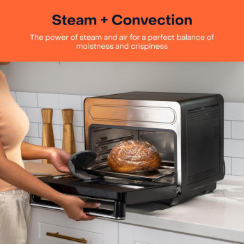 Nutricook Steami, Steam + Air Fryer Oven, 11-In-1 Functions, 24L Capacity, Steam + Convection, Real Steam Technology, ST01, 2 Year Warranty