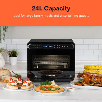 Nutricook Steami, Steam + Air Fryer Oven, 11-In-1 Functions, 24L Capacity, Steam + Convection, Real Steam Technology, ST01, 2 Year Warranty
