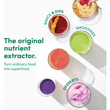 Nutribullet 600 Watts, 9 Pc Accessories,, Multi-Function High Speed Blender, Mixer System With Nutrient Extractor, Smoothie Maker, Grey, NBR-1212M, 1-Year Limited Warranty