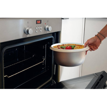 Ariete Vintage Electric Rice Cooker 3.8 Litre, 5 Modes For Rice, Saute, Steam, Heating, Slow Cooker, 700W, Removable Non Stick Ceramic Bowl, Glass Lid, For Sushi, Stew, Omelet - Blue ART2904/05, 1 Year Warranty