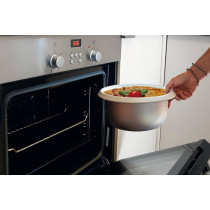 Ariete Vintage Electric Rice Cooker 3.8 Litre, 5 Modes For Rice, Saute, Steam, Heating, Slow Cooker, 700W, Removable Non Stick Ceramic Bowl, Glass Lid, For Sushi, Stew, Omelet - Blue ART2904/05, 1 Year Warranty