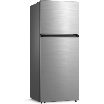 Midea 580L Gross Top Mount Double Door Refrigerator MDRT580MTE46, 2 Doors Frost Free Fridge Freezer With Smart Sensor And Humidity Control, Active-C Fresh, Multi-Air Flow, Electronic Silver, Large, 1 Year Warranty