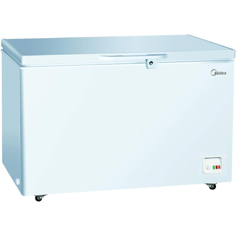 Midea HS543C Chest Freezer White Color, 543 Litre Gross Capacity, 418 Litres Net Capacity, 1 Year Warranty