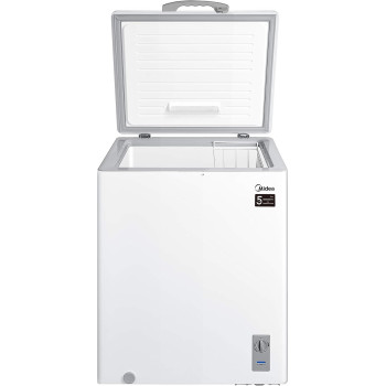 Midea 259 Litres Chest Freezer, White - HS259CN, 1 Year Warranty