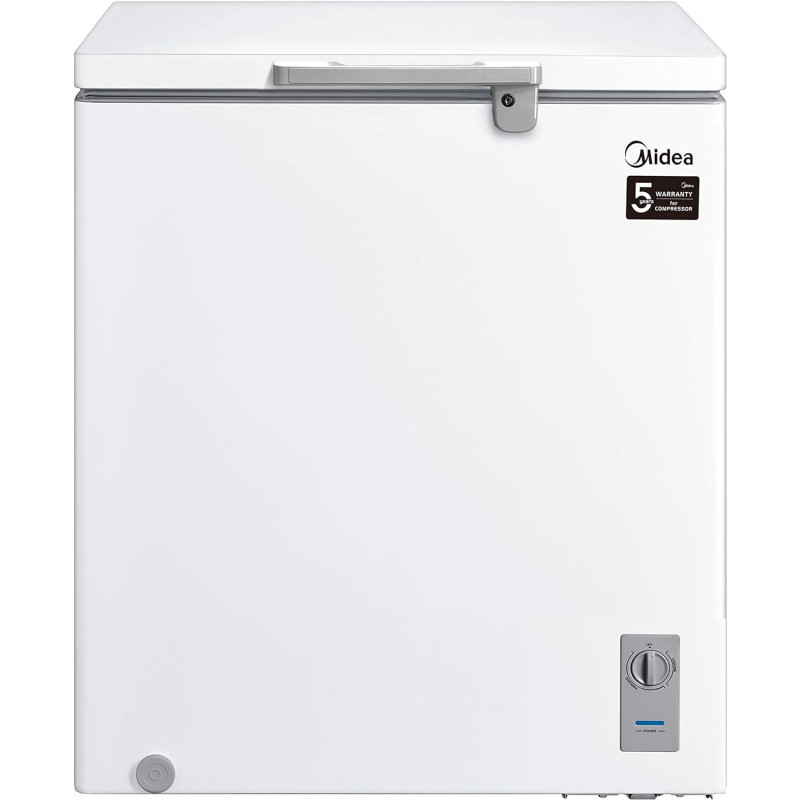 Midea 186 Litres Chest Freezer White, HS186CN- 1 Year Full And 5 Years Compressor Warranty