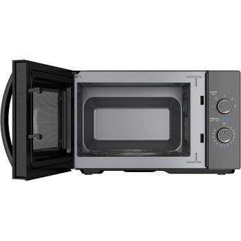 Midea 25 Litres Solo Microwave Oven With 5 Power Levels, 800W, Child-Safety-Lock, Defrost Function, 35 Minutes Timer, Fast Reheat, Pull Open Door Handle, Good For Home And Office, Black, MM8P022KG-BK, 1 Year Warranty