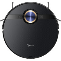 Midea M7 Pro Robot Vacuum Cleaner, 4000Pa Strong Suction With Bldc Motor, 150 Min Run Time, Wet Mopping, App And Voice Control With Msmartlife, 450Ml Dust-180Ml Water Tank, Carpet Sensor, Lds Navigation, 1 Year Warranty