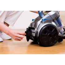 Midea 2200W Powerful Bagless Canister Vacuum Cleaner With 5M Cord Length, 3L Large Dust Capacity, High Suction Power And Cleanable Hepa Filter, Multi Surface Cleaning, Best For Home And Office, Vcm40A16L, 1 Year Warranty