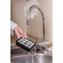 Midea 2200W Powerful Bagless Canister Vacuum Cleaner With 5M Cord Length, 3L Large Dust Capacity, High Suction Power And Cleanable Hepa Filter, Multi Surface Cleaning, Best For Home And Office, Vcm40A16L, 1 Year Warranty